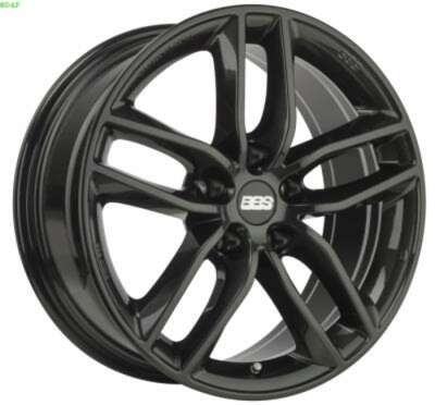 Bbs SX farba: crystal black