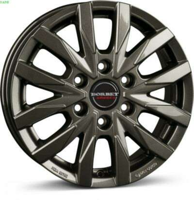 Borbet CW6 farba: metal grey