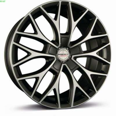 Borbet DY farba: dark grey polished matt