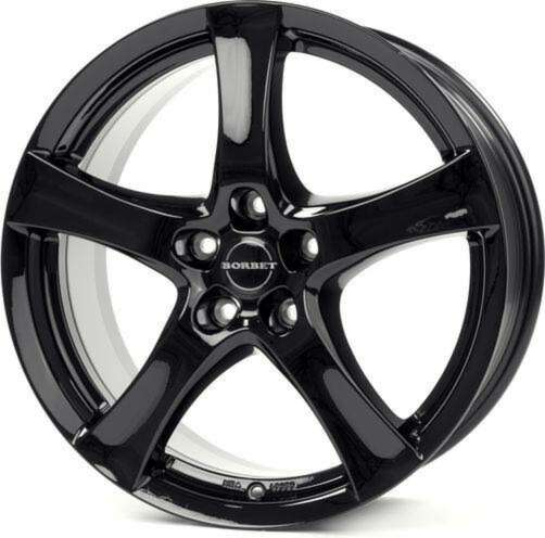 Borbet F farba: cierny leskly