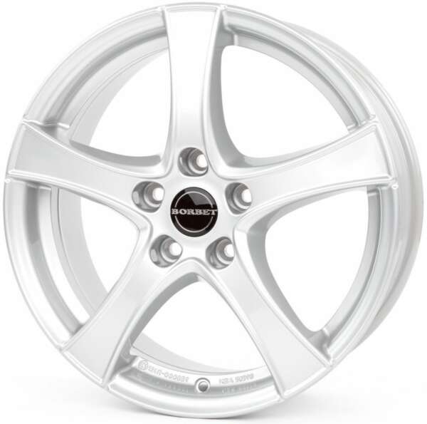 Borbet F2 farba: briliantovo strieborny