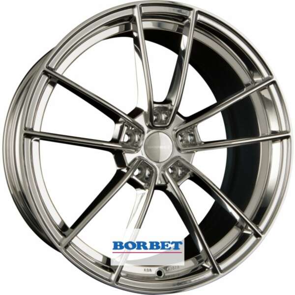 Borbet FF1 farba: stainless lesteny