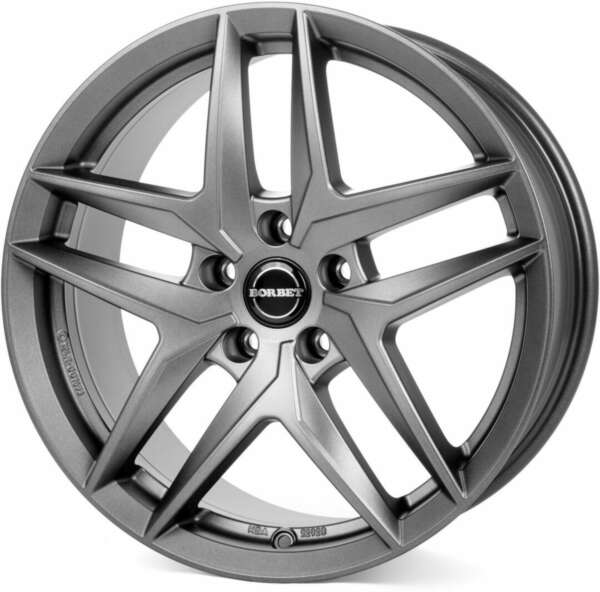 Borbet Z farba: dark grey matt