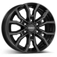 Hliníkové disky Dezent KC black 7.5xR17 6x139.7 ET38