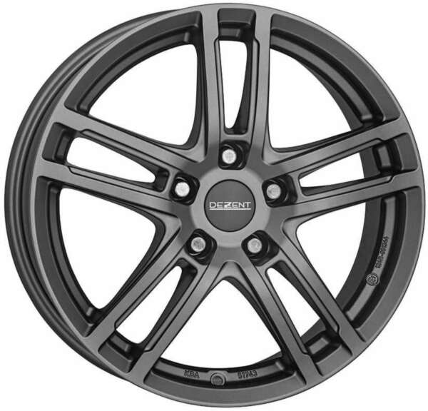 Hliníkové disky Dezent TZ-c graphite 8xR18 5x108 ET42