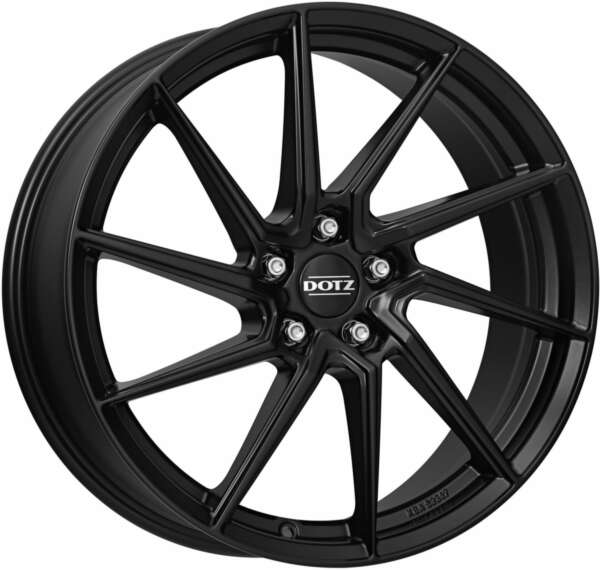 Hliníkové disky Dotz Spa black 7.5xR17 5x114.3 ET48