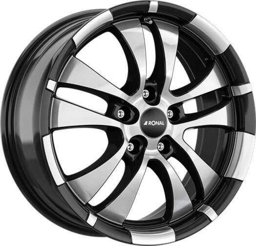 Ronal R59 farba: JETBLACK-FRONTKOPIERT