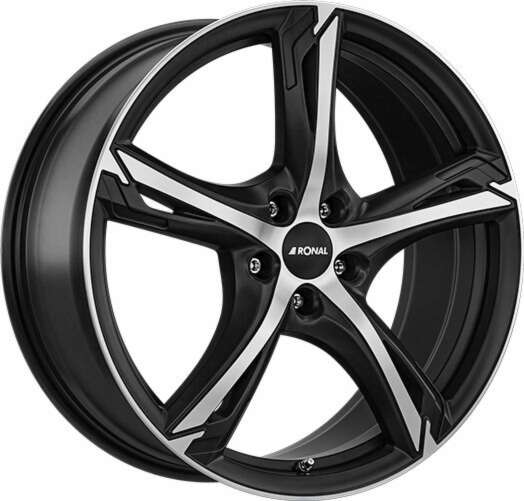 Ronal R62 farba: jetblackmatt - frontkopiert