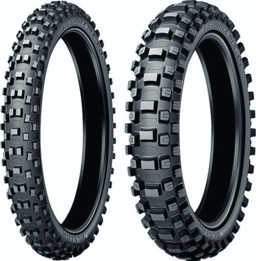 Pneumatiky moto celorocne 100/100R18 59M Dunlop GEOMAX MX3S