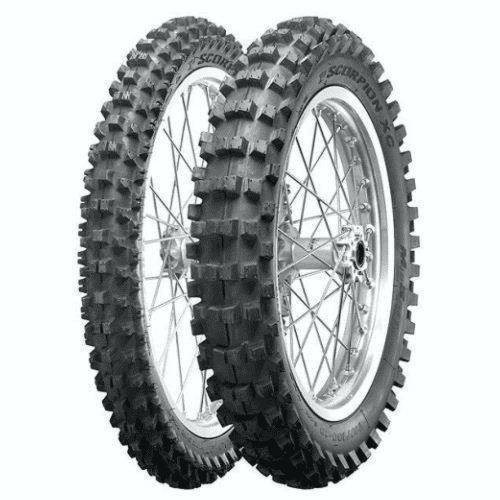 Pneumatiky moto celorocne 110/100R18 64M Pirelli SCORPION XC MID SOFT