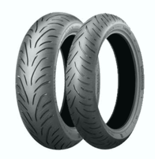Pneumatiky moto celorocne 120/70R15 56H Bridgestone BATTLAX SC2F RAIN
