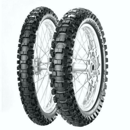 Pneumatiky moto celorocne 90/100R21 57M Pirelli SCORPION MX MID HARD