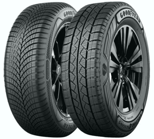 Pneumatiky van celorocne 195/75R16 110/108R Goodyear VECTOR 4SEASONS CARGO