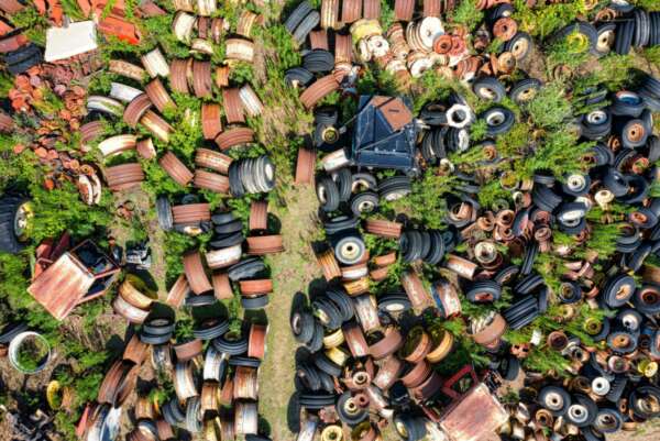 Pozoruhodná cesta recyklace pneumatik